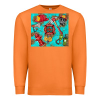 Carrot firefighter elementary Premium Sweatshirt - HRA Design Shop