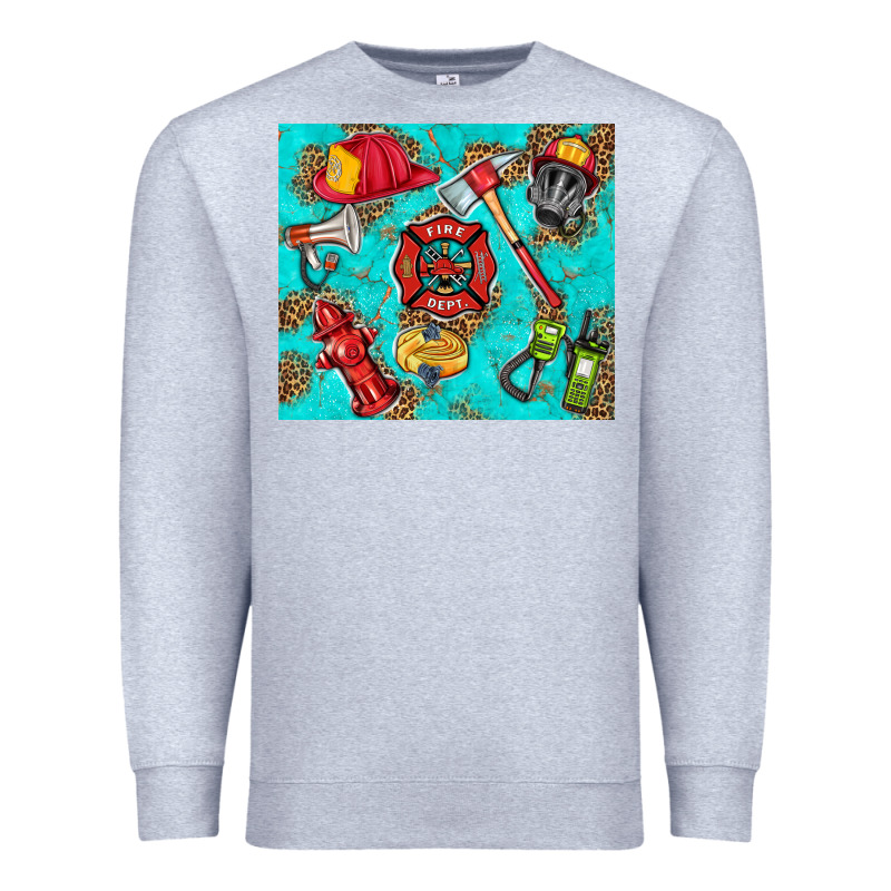 Firefighter Elementary Premium Sweatshirt by HRA Design Shop | Teevron