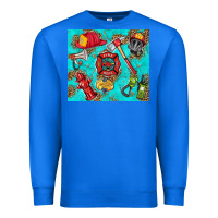 True Royal firefighter elementary Premium Sweatshirt - HRA Design Shop