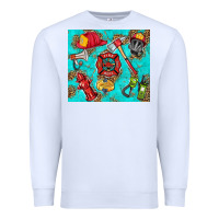White firefighter elementary Premium Sweatshirt - HRA Design Shop
