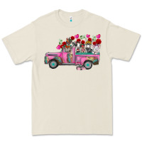 Bone farm animals valentine truck Premium Tee - RacoonDesign