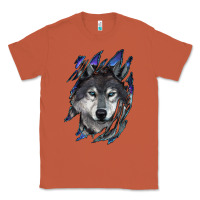 Copper Wolf scratch mark Classic Tee - RanaPortraitStore