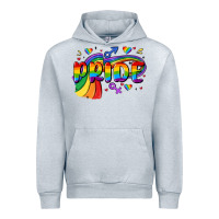 Heather Grey pride Urban Hoodie - MaliasSmallBusiness