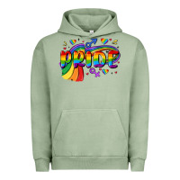 Pigment Oil Green pride Urban Hoodie - MaliasSmallBusiness