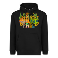 Black hello fall Heavyweight Hoodie - CowhideDigitalArt