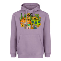 Lavender hello fall Heavyweight Hoodie - CowhideDigitalArt