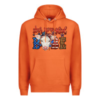 Carrot Western Star Spangled Baby Cow Premium Hoodie - LillyAllenDesigns