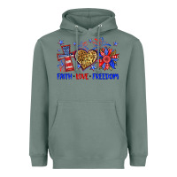 Sage faith love freedom Heavyweight Hoodie - Neo Western