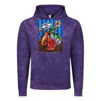 Cloud Purple hanukkah table with oil pitcher Vintage Hoodie - AdoDesignShop