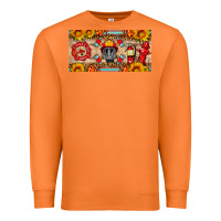 Carrot firefighter air mask sunflower and elementary license plate Premium Sweatshirt - HRA Design Shop