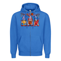 True Royal basketball gnome Zipper Hoodie - texasbilliewilder