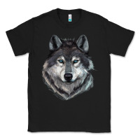 Black Wolf Classic Tee - RanaPortraitStore
