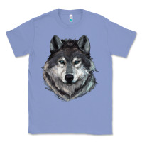 Colony Blue Wolf Classic Tee - RanaPortraitStore