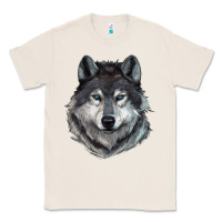 Natural Wolf Classic Tee - RanaPortraitStore