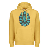 Antique Gold Turquoise Gemstone Jewelry Premium Hoodie - LillyAllenDesigns