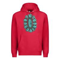 Cardinal Turquoise Gemstone Jewelry Premium Hoodie - LillyAllenDesigns