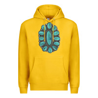 Lemon Turquoise Gemstone Jewelry Premium Hoodie - LillyAllenDesigns