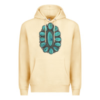 Pina Colada Turquoise Gemstone Jewelry Premium Hoodie - LillyAllenDesigns