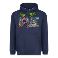 Navy love summer Heavyweight Hoodie - SublimationCraftShop
