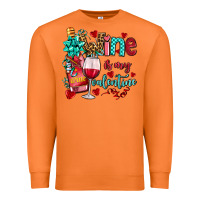 Carrot wine is my valentine olivia Premium Sweatshirt - OliviaCreatesArt
