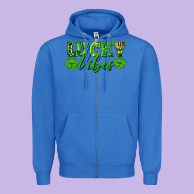 Zipper Hoodie lucky vibes