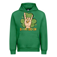 Emerald st. patrick's day shamrockin' Urban Hoodie - MaliasSmallBusiness