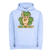 Pigment Grape Ice st. patrick's day shamrockin' Urban Hoodie - MaliasSmallBusiness