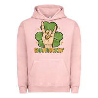 Pigment Salmon st. patrick's day shamrockin' Urban Hoodie - MaliasSmallBusiness