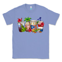Colony Blue puerto rico coffee cups Classic Tee - texasbilliewilder