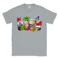 Heather Grey puerto rico coffee cups Classic Tee - texasbilliewilder