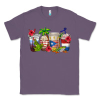 Lavender puerto rico coffee cups Classic Tee - texasbilliewilder