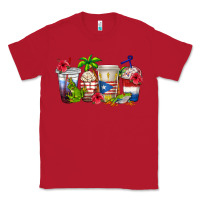 Red puerto rico coffee cups Classic Tee - texasbilliewilder