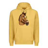 Antique Gold horse Premium Hoodie - BarkalooDesign