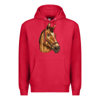 Cardinal horse Premium Hoodie - BarkalooDesign