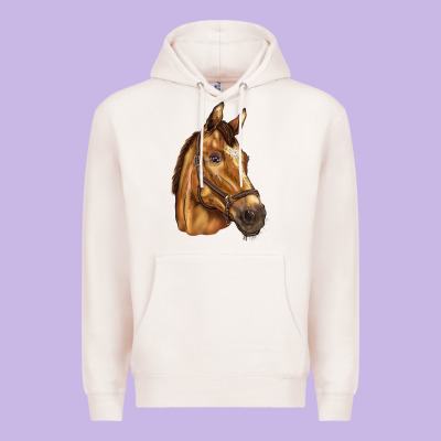 Horse Premium Hoodie Designed By Barkaloodesign