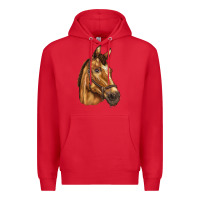 Red horse Premium Hoodie - BarkalooDesign