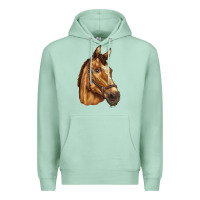 Seafoam horse Premium Hoodie - BarkalooDesign