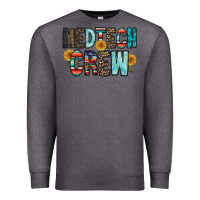 Charcoal Heather medtech crew Premium Sweatshirt - RacoonDesign