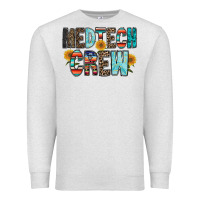 Oatmeal Heather medtech crew Premium Sweatshirt - RacoonDesign