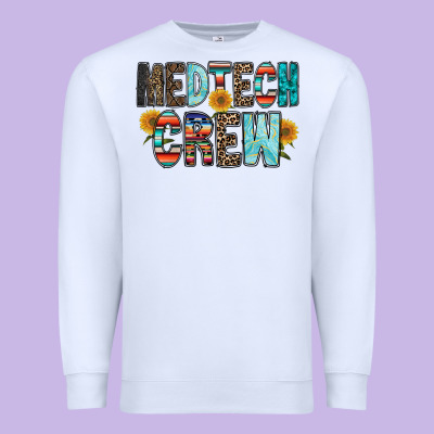 Medtech Crew Premium Sweatshirt Designed By Racoondesign