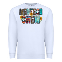 White medtech crew Premium Sweatshirt - RacoonDesign