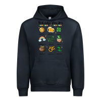 Navy god says you are st patrick's day Urban Hoodie - MaliasSmallBusiness