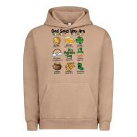 Pigment Burro god says you are st patrick's day Urban Hoodie - MaliasSmallBusiness
