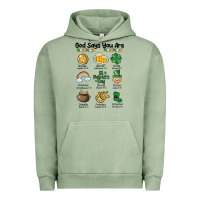 God Says You Are St Patrick's Day Urban Hoodie | Teevron