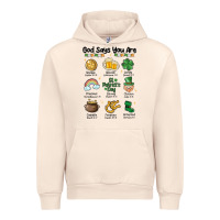 Sandshell god says you are st patrick's day Urban Hoodie - MaliasSmallBusiness