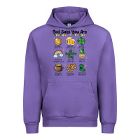 Tulip god says you are st patrick's day Urban Hoodie - MaliasSmallBusiness
