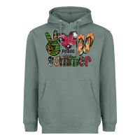 Sage peace love summer Heavyweight Hoodie - SublimationCraftShop