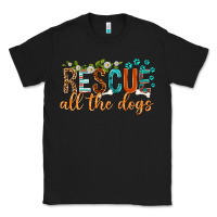 Black rescue all the dogs Classic Tee - texasbilliewilder