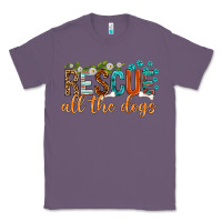 Lavender rescue all the dogs Classic Tee - texasbilliewilder