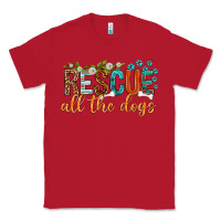 Red rescue all the dogs Classic Tee - texasbilliewilder